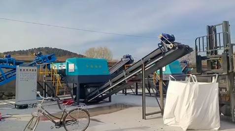 徐州地區(qū) 用戶第二套破碎分選線投產(chǎn)